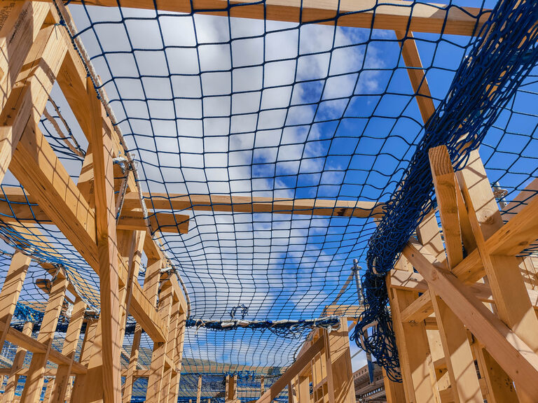 residential netting installation