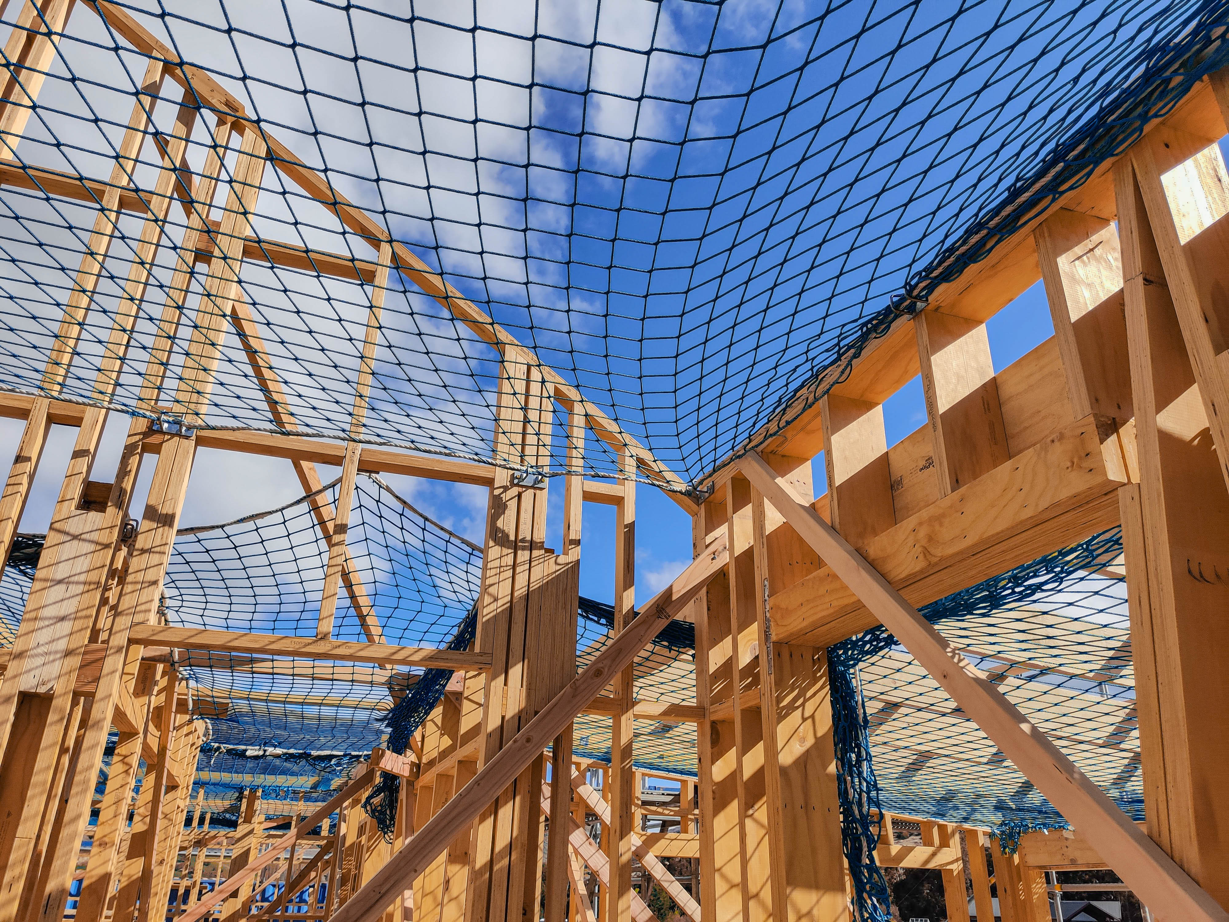 residential safety netting installation