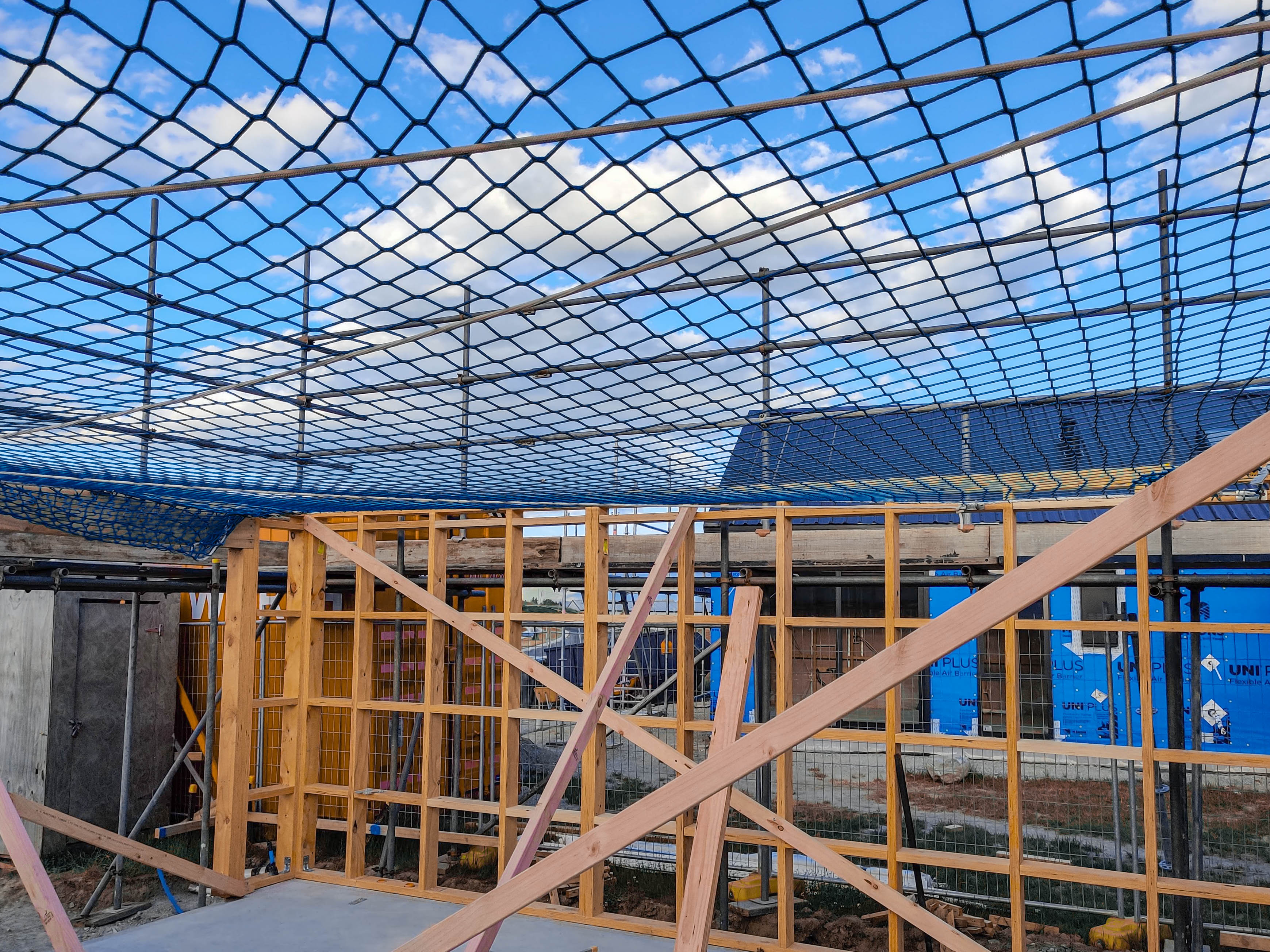 residential safety netting installation
