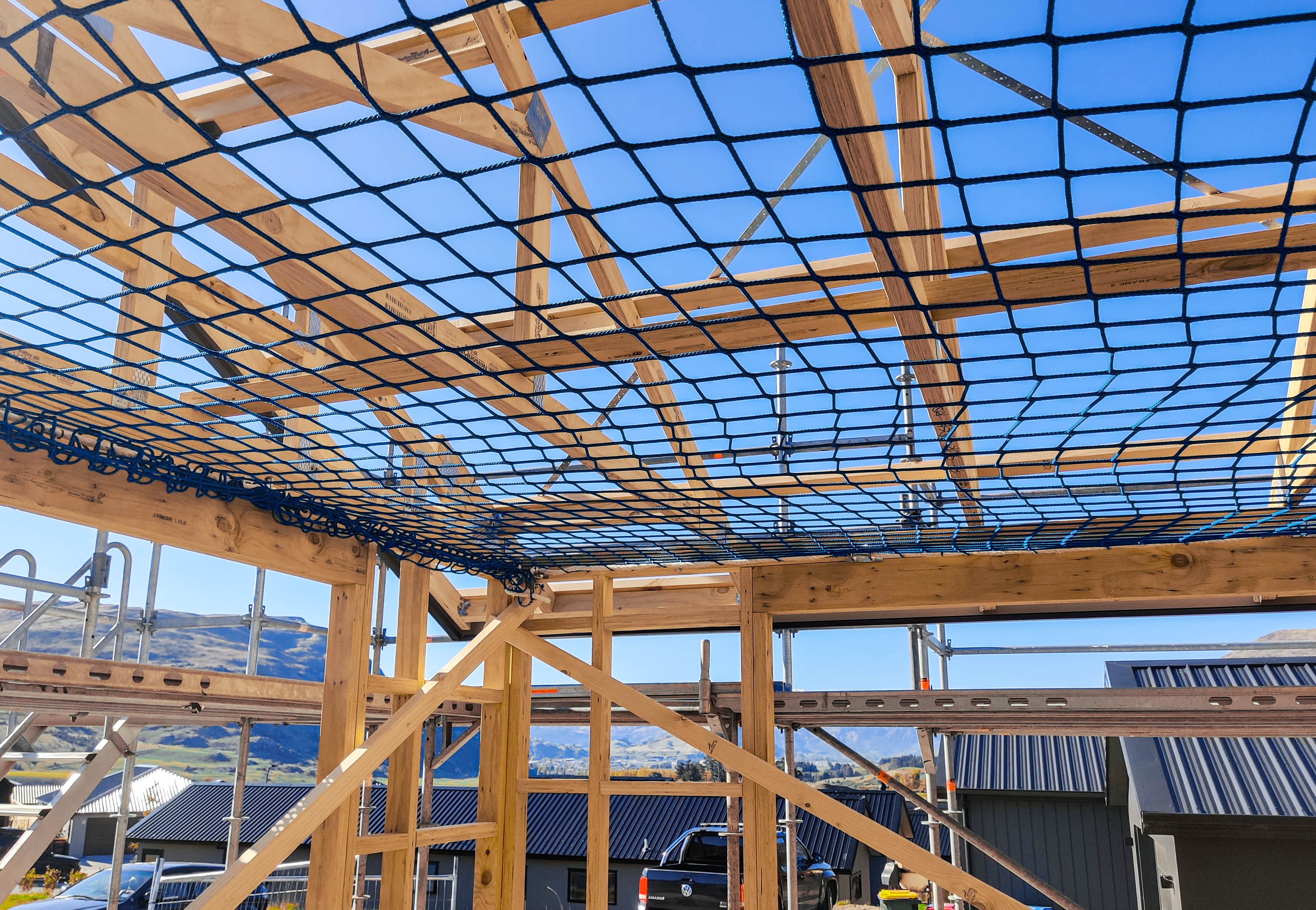residential safety netting installation