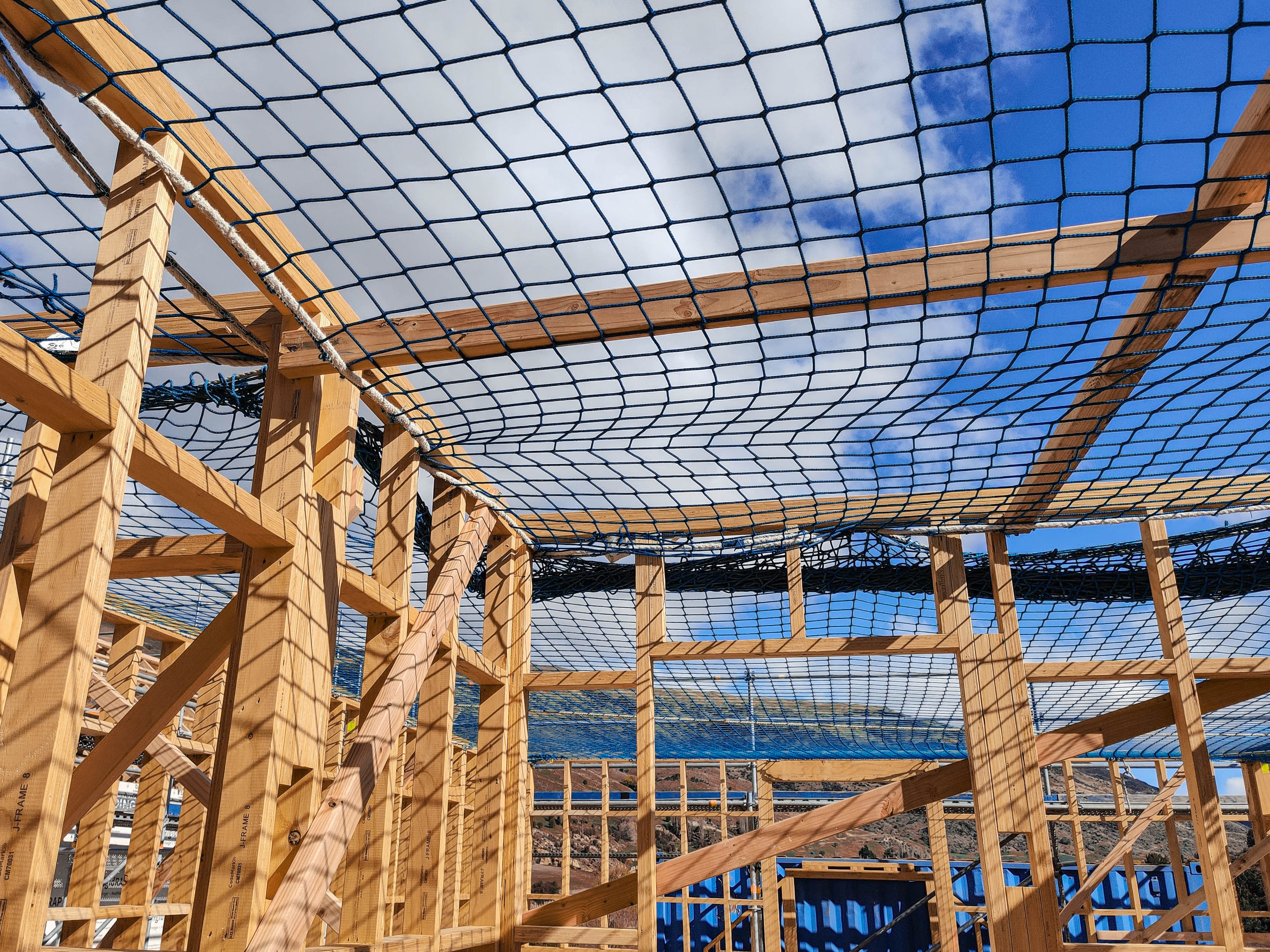 residential safety netting installation